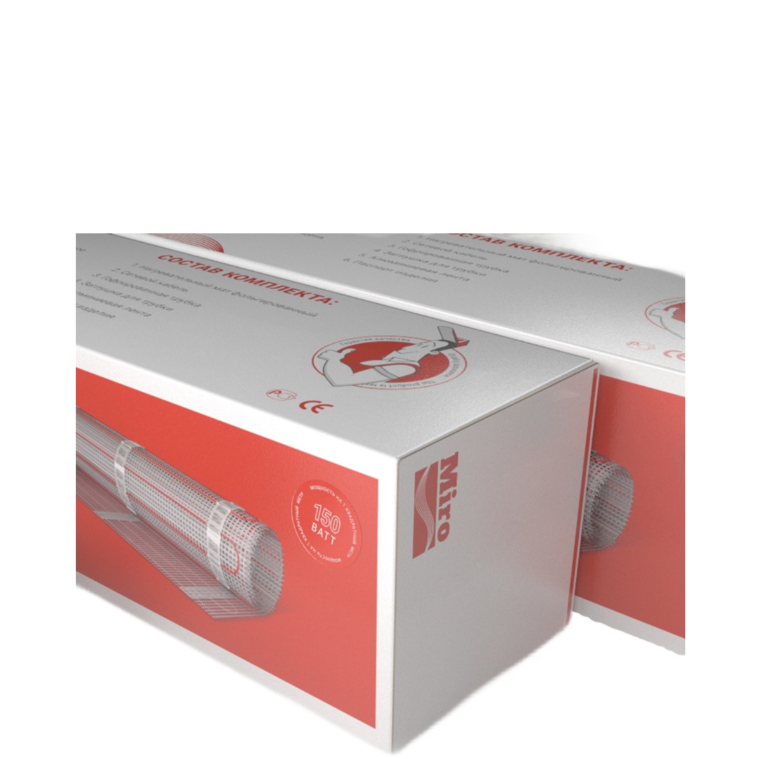 Нагревательный мат Miro 3,0 м2 - 450 Вт (150 Вт/м2)